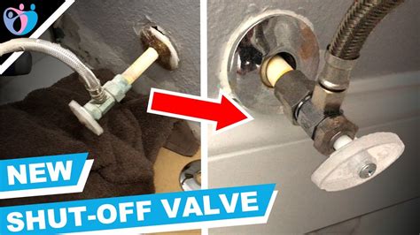 valve under sink leaking|How to Replace a Water Shut Off Valve Under Sink 